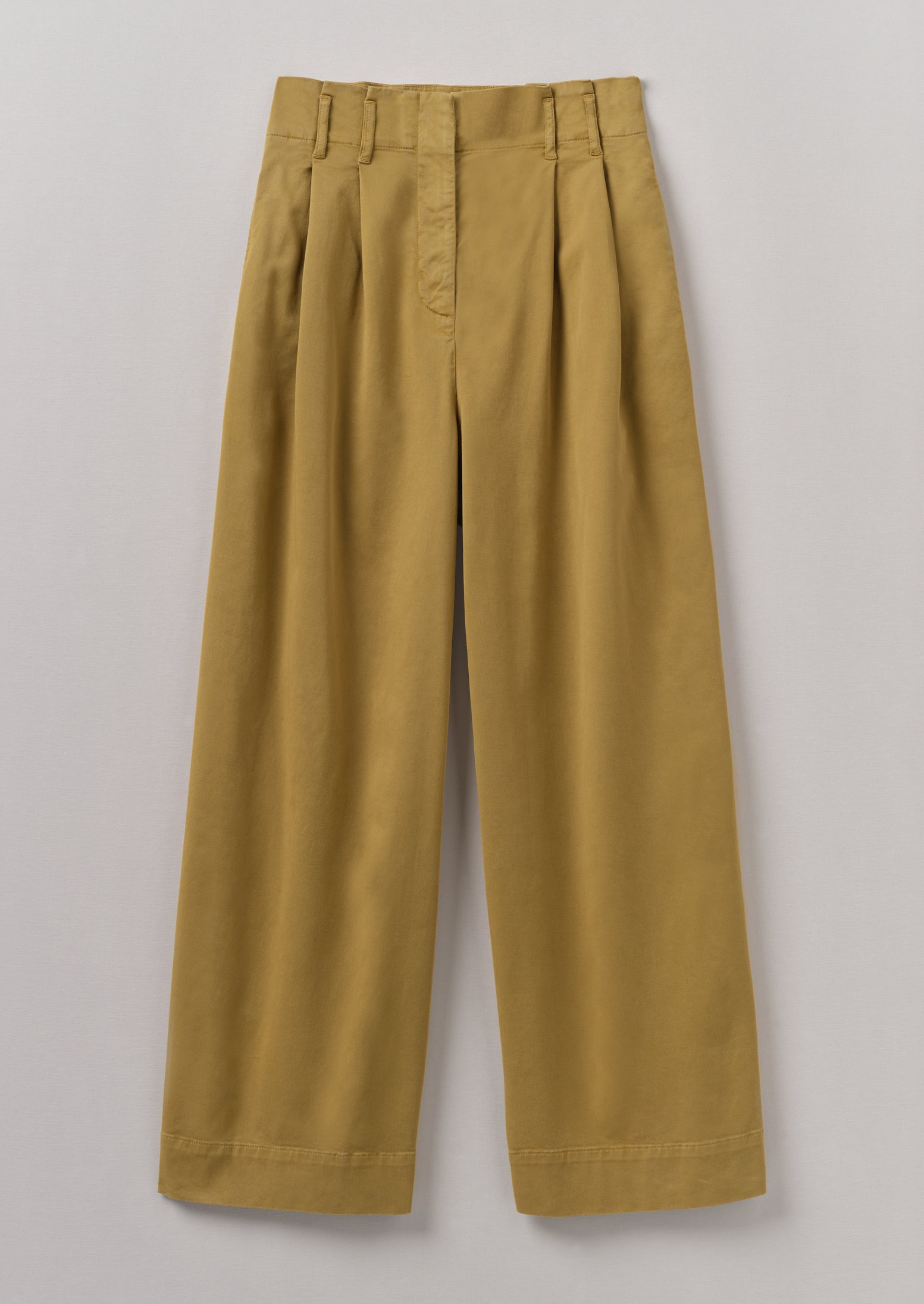 Honey Cotton Paper Bag Waist Trousers