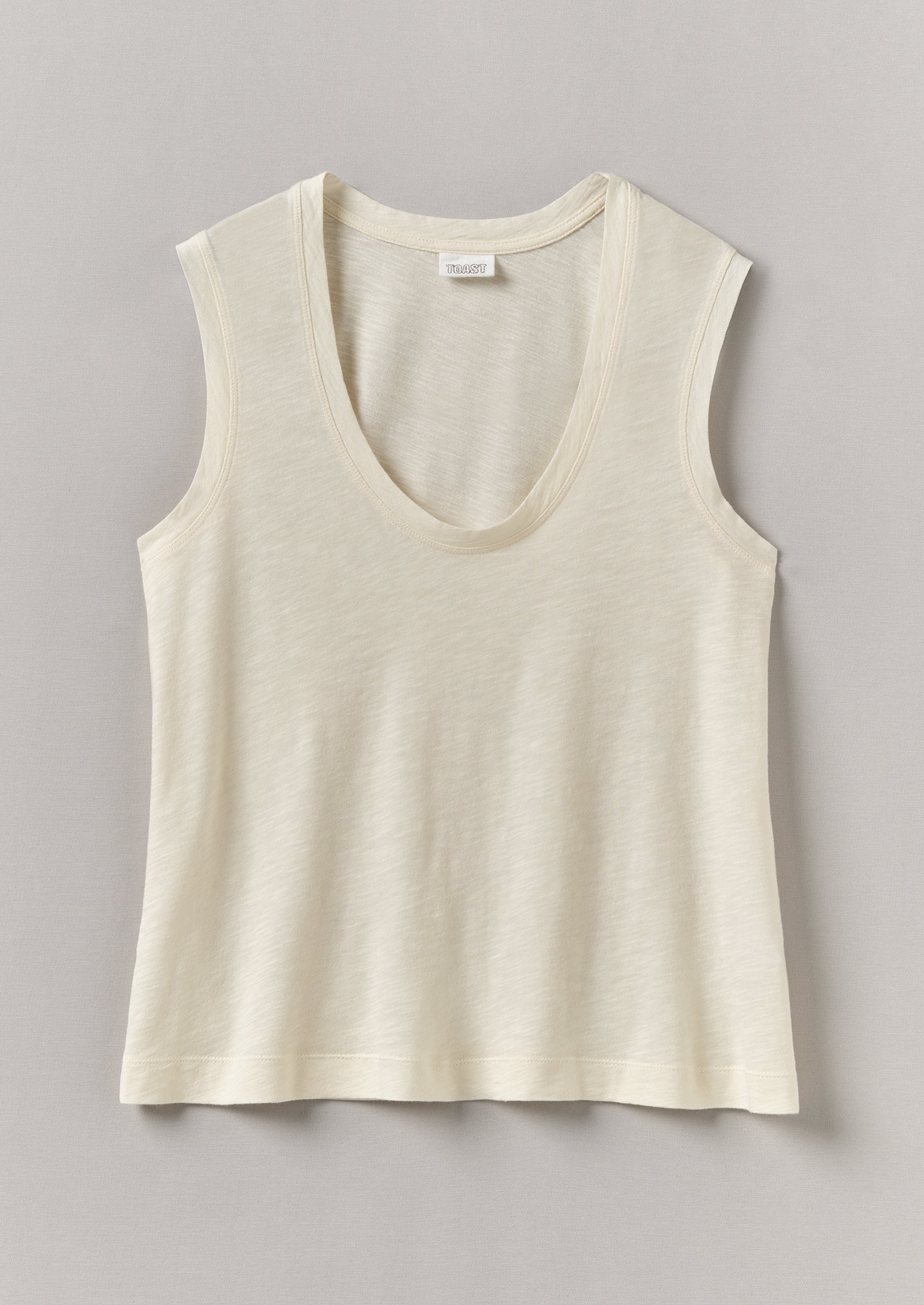 Breathable Cotton Linen Sleeveless Tee