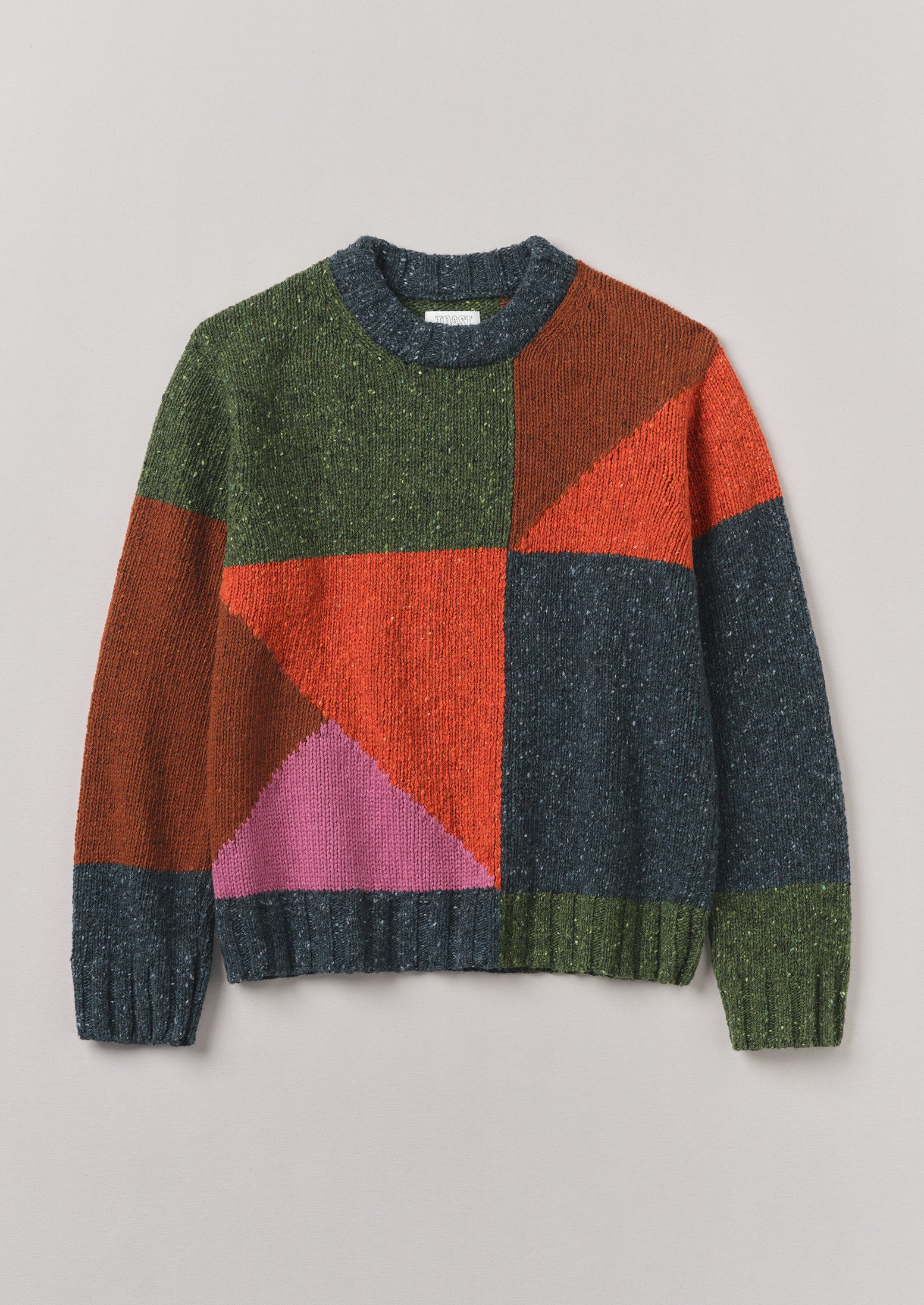 Donegal Kite Sweater | Crew Neck | Multi-Color