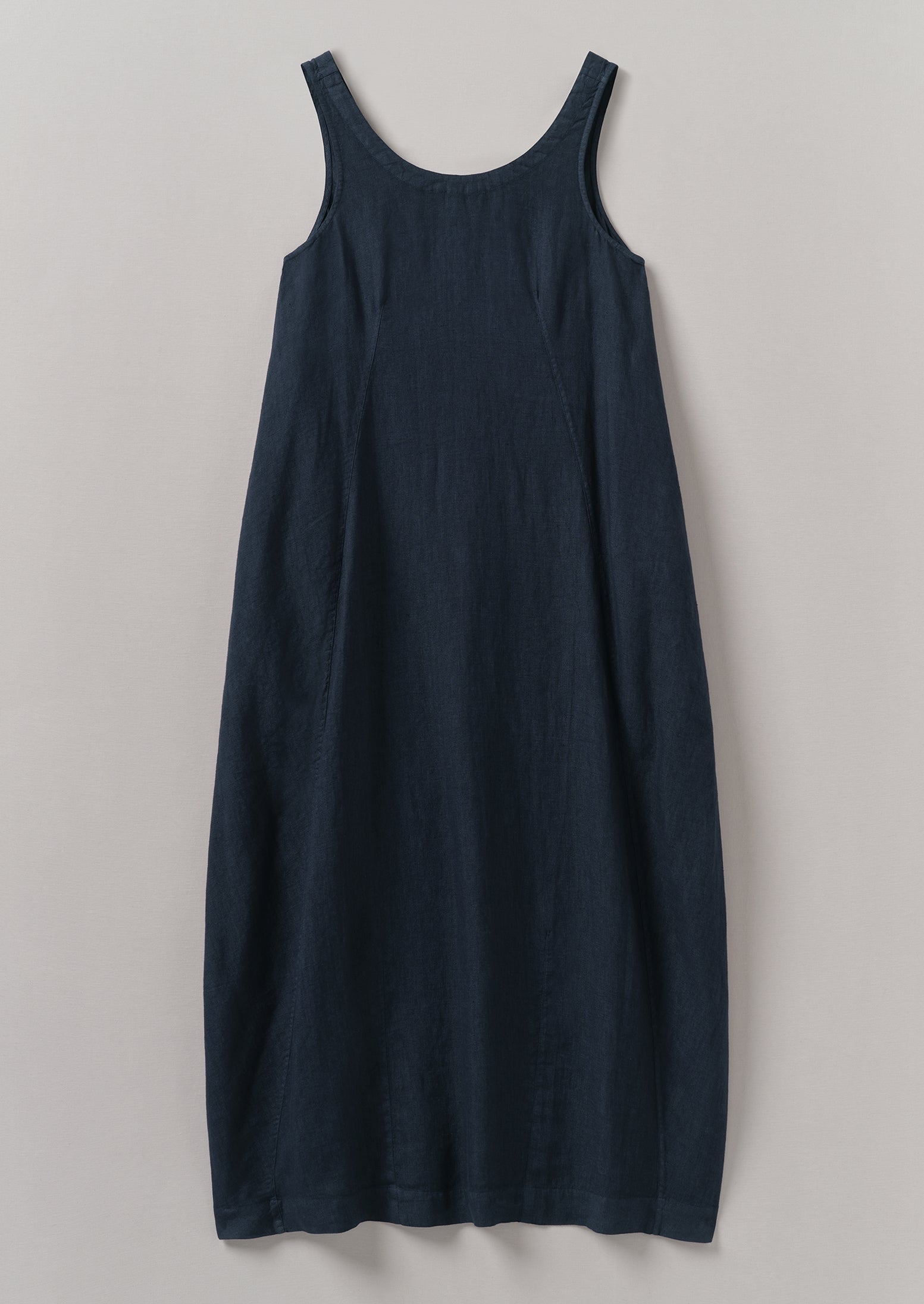 Midnight Linen Dress – Garment Dyed & Comfortable