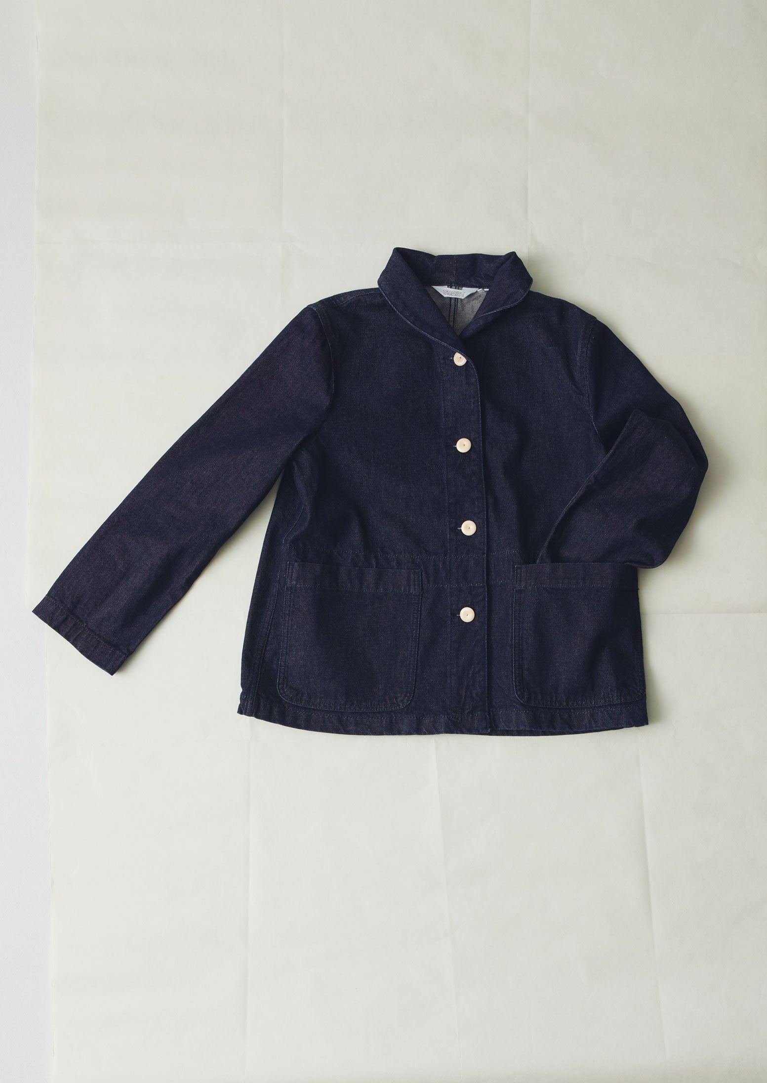 Indigo Denim Work Jacket by Hal