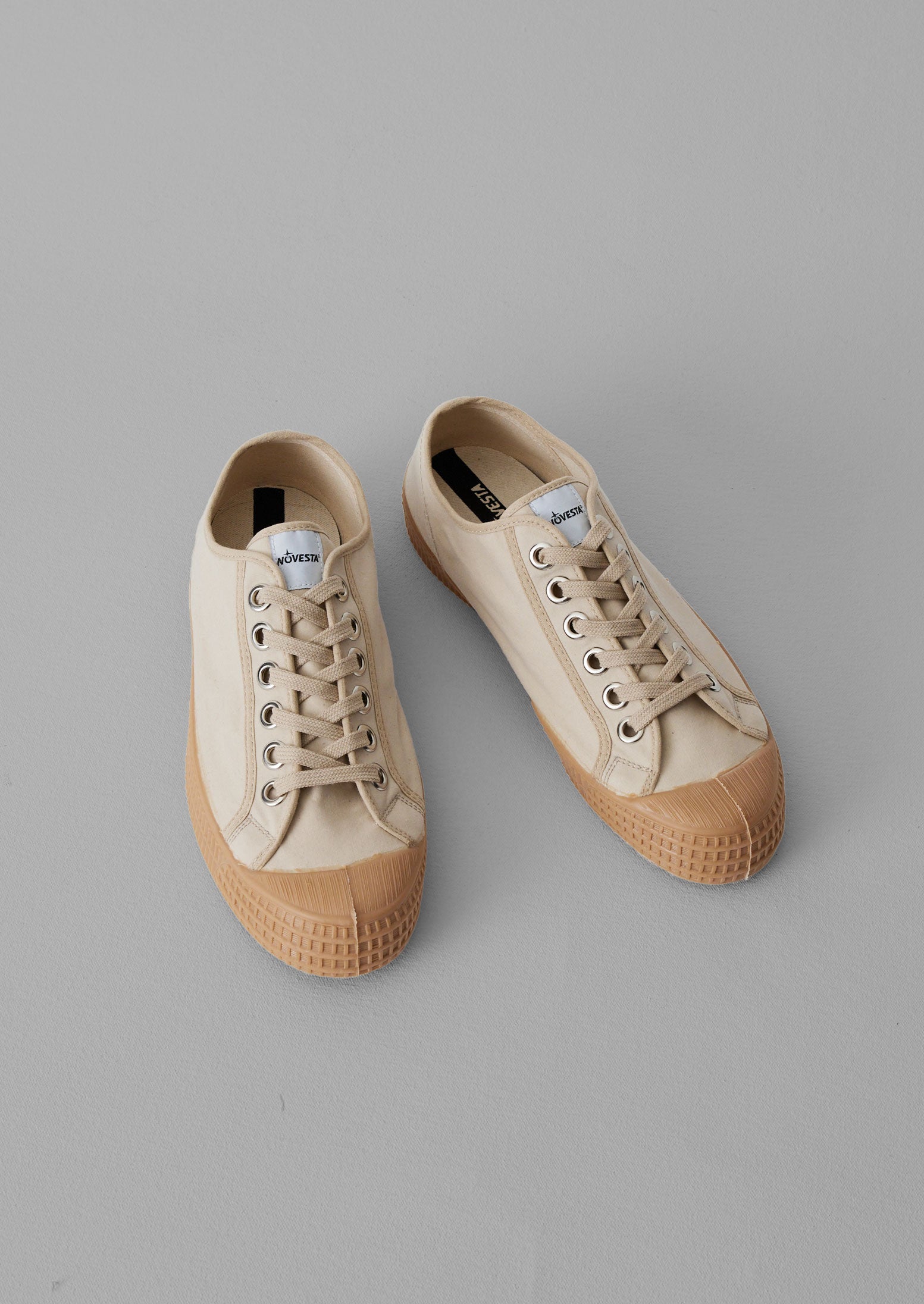 Novesta Star Master Waxed Canvas Sneakers in Birch