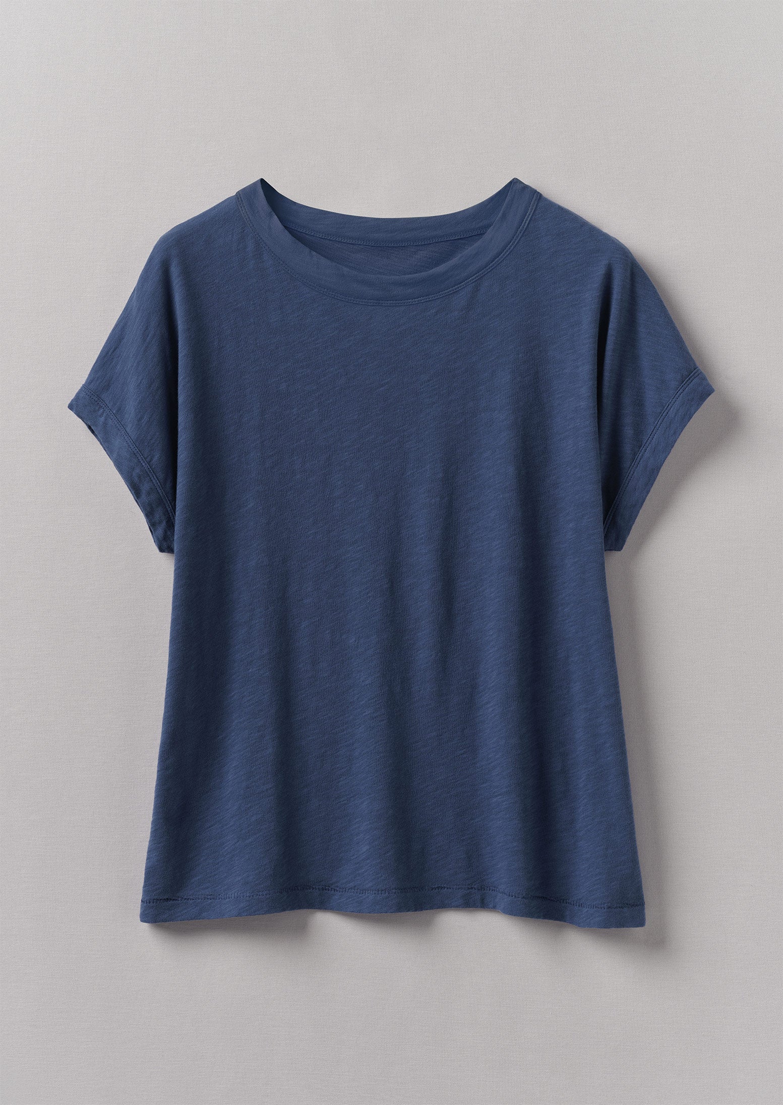 Organic Cotton Alda Tee in Thistle