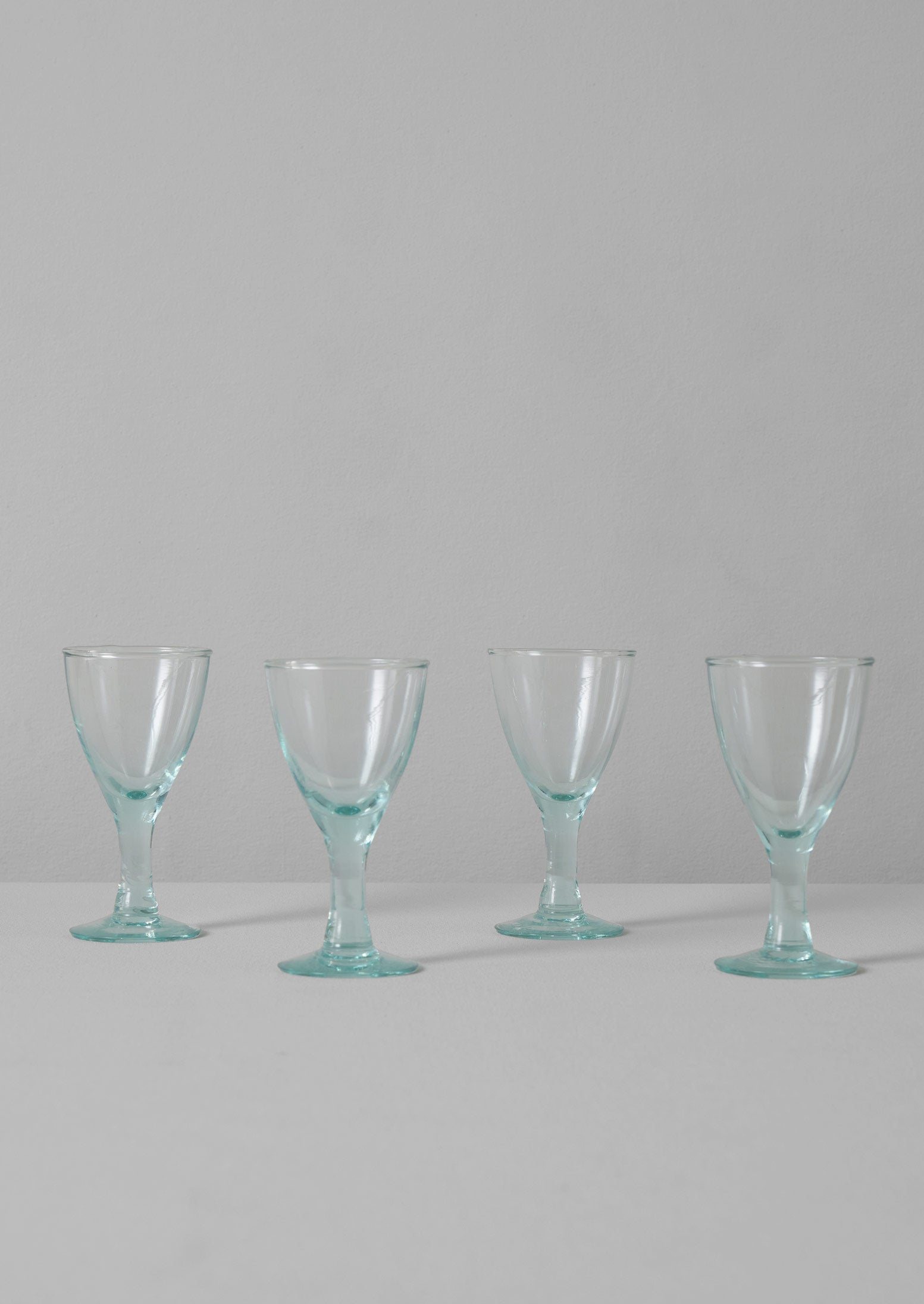 Eco-Friendly Bolivian Wine Glasses – Clear Set