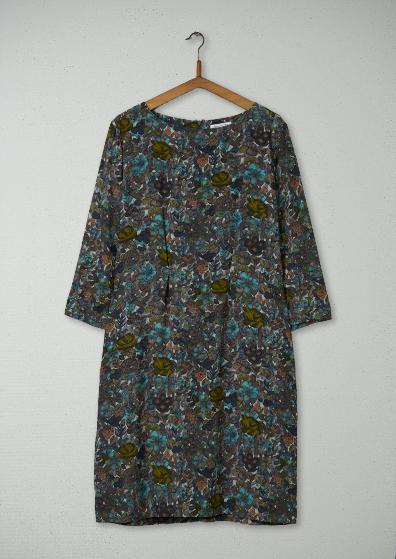 Reworn Annik Dress - Size 14 in Multi