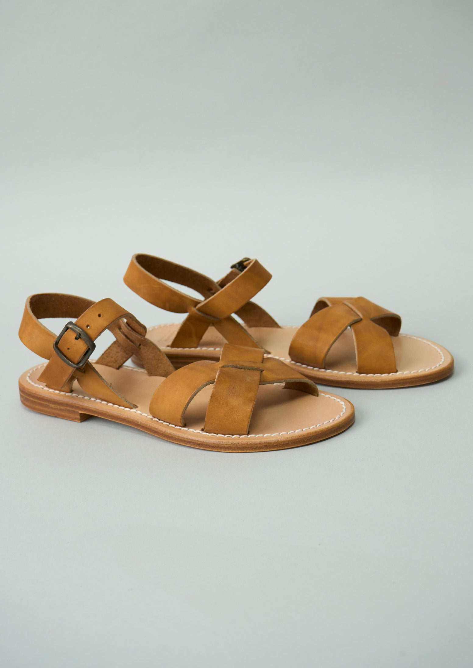Reworn La Botte Gardiane Tan Pac Sandals - Size 36