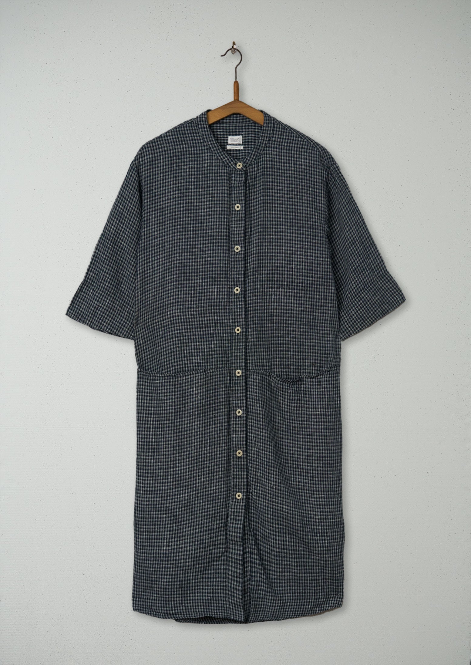 Reworn Piccolo Check Dress - Size S, Multi Pattern
