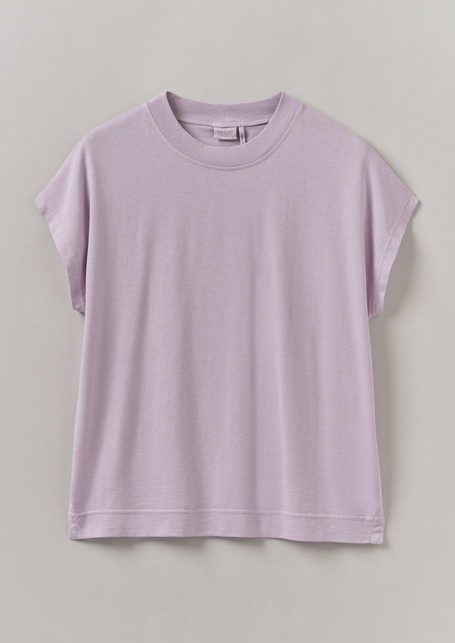 Wood Lilac Ribbed Sleeveless Tee for Women