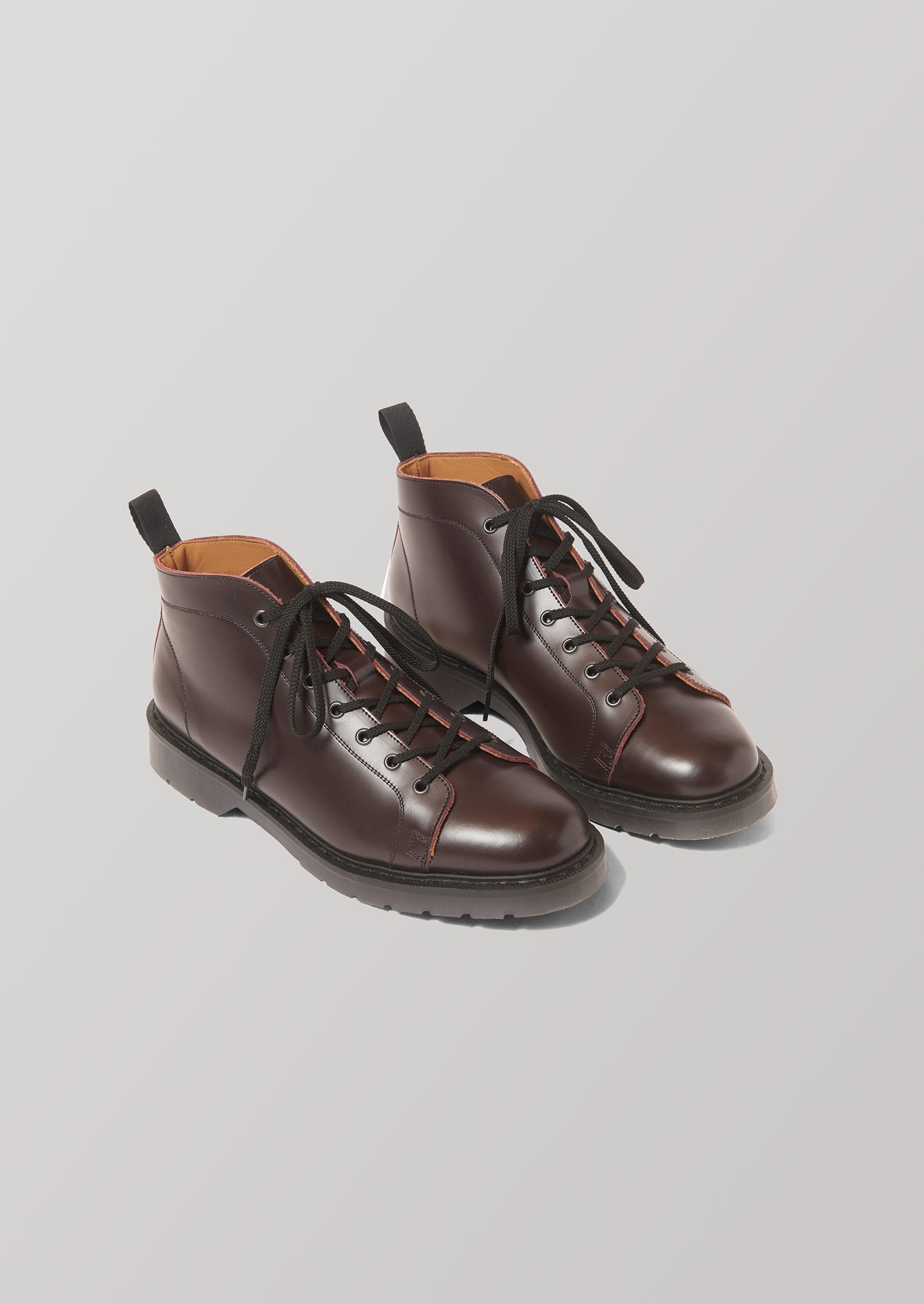 Solovair Cordovan Monkey Boots – Classic Style