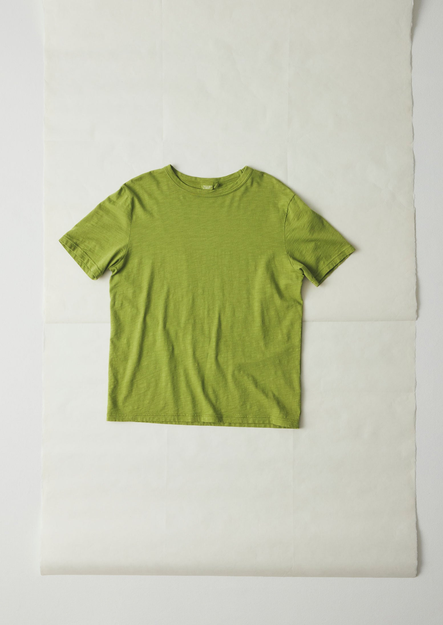 Organic Cotton Tee by Theo | Calla Green Short Sleeve
