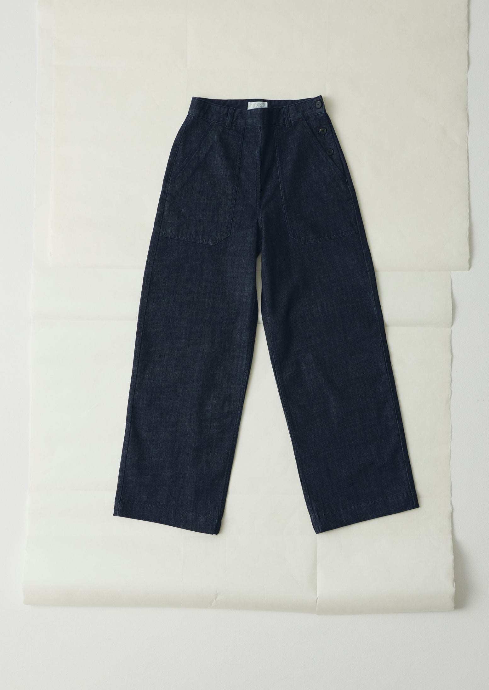 Organic Denim Jeans in Indigo | Full Length