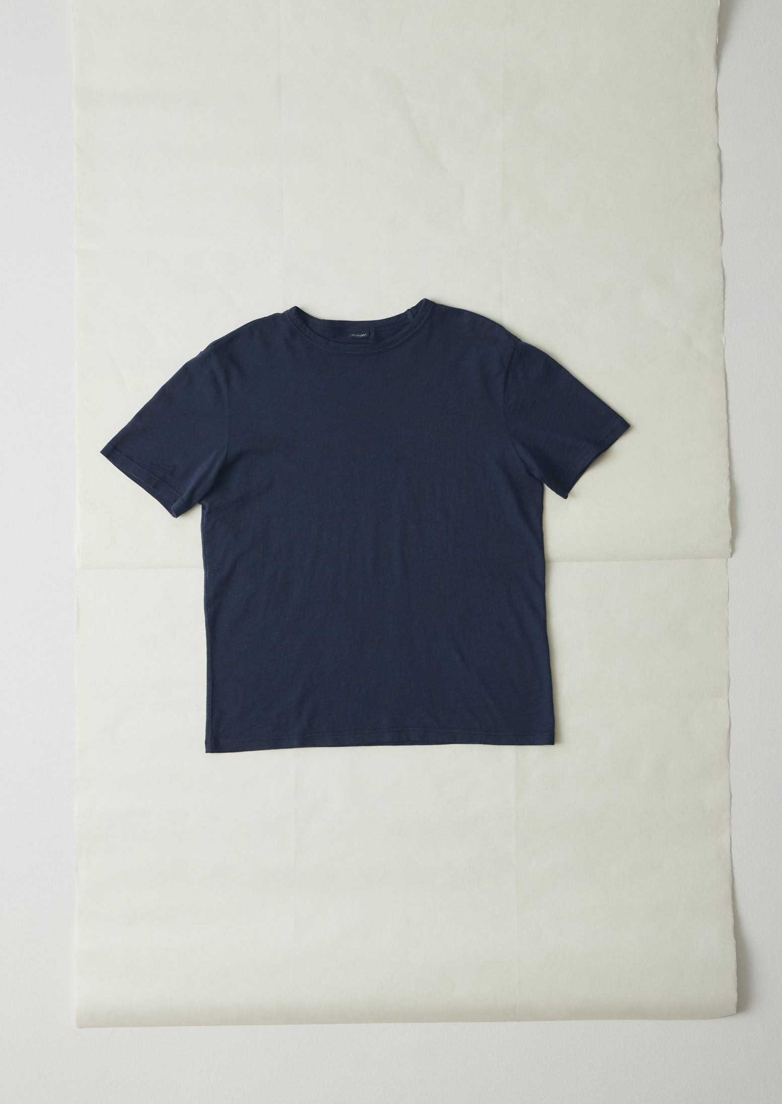 Theo Organic Cotton Tee in Prussian Blue