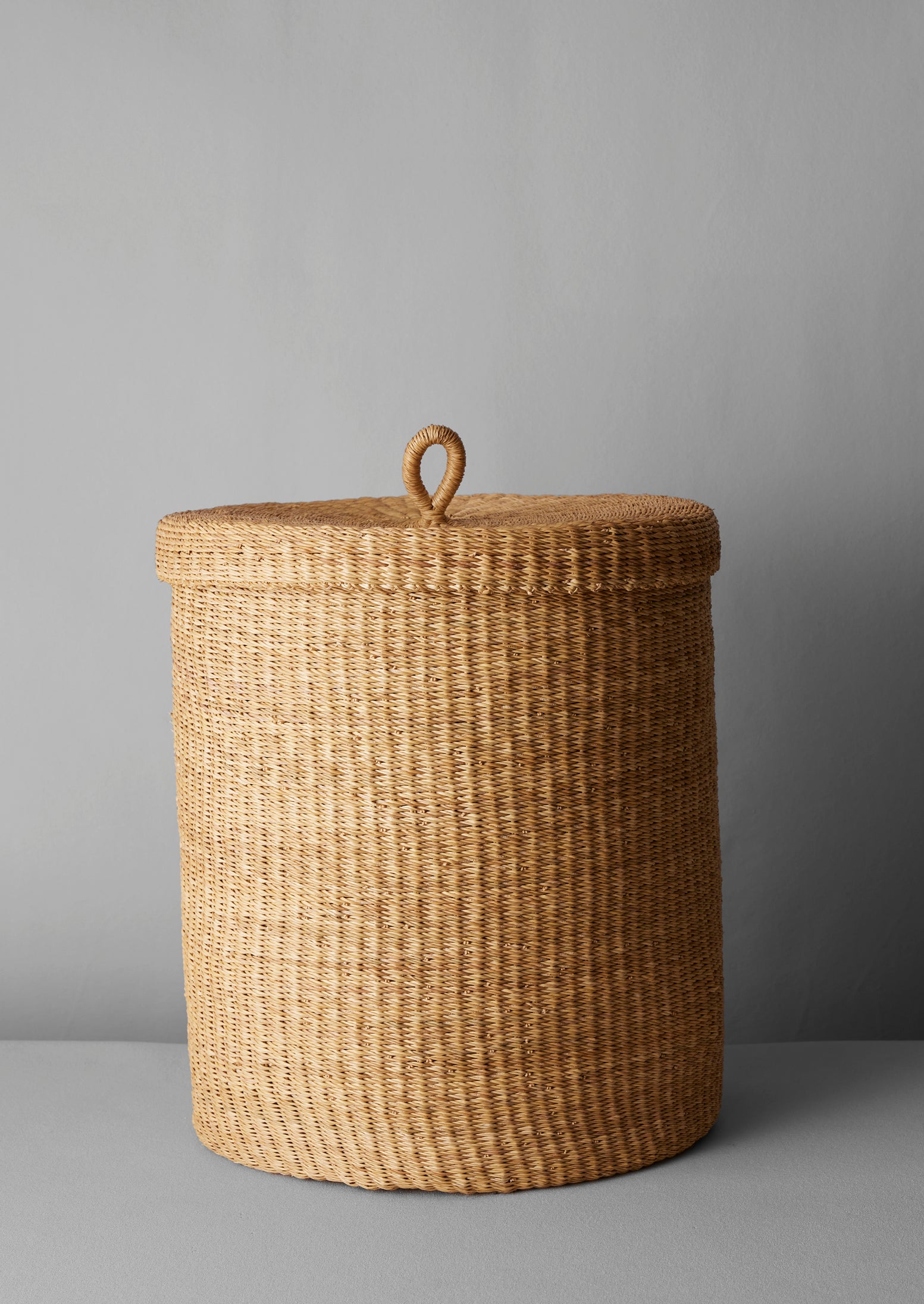 Natural Laundry Basket by Veta Vera