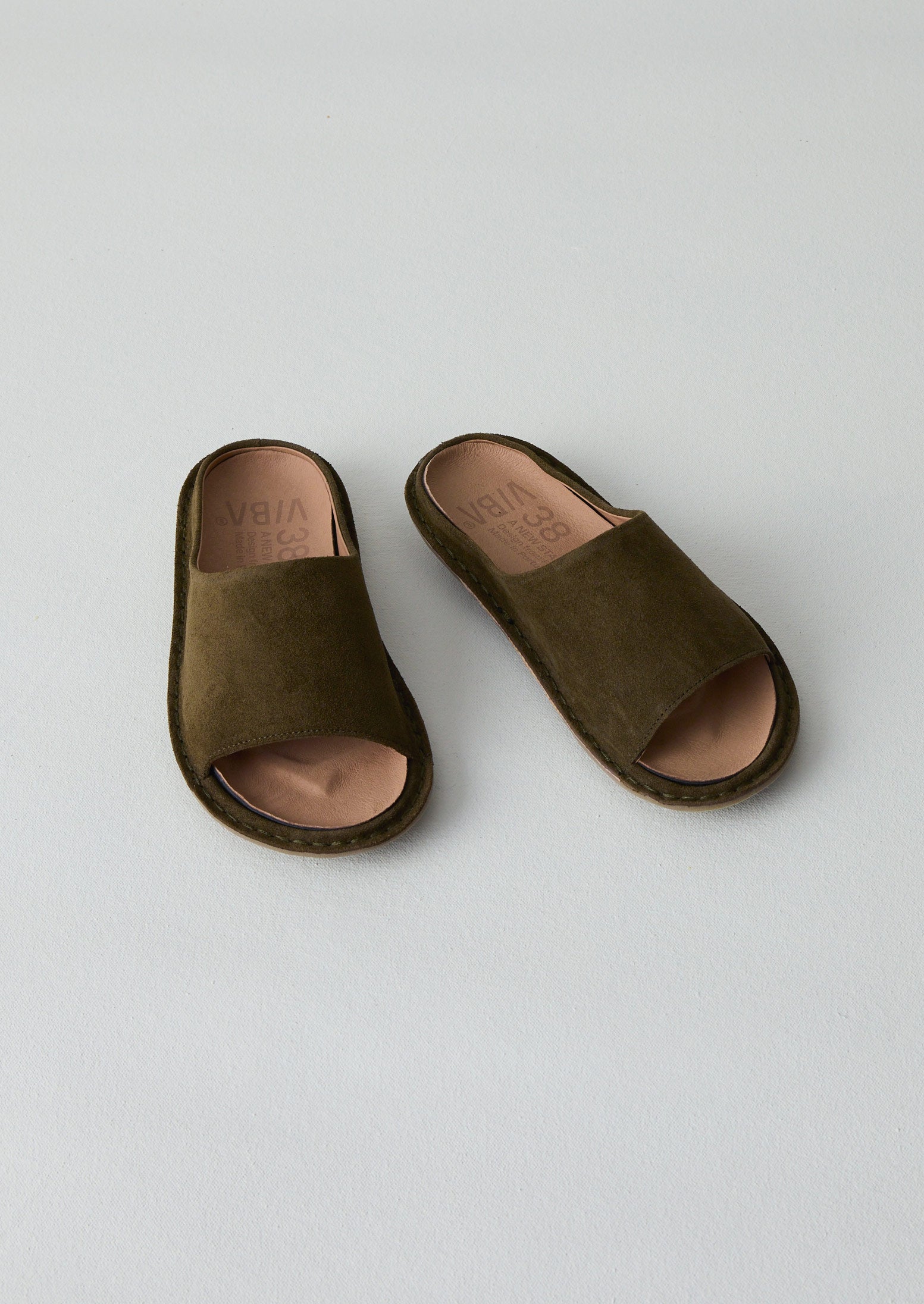 Olive Open-Toe Vibae Sandals for Women