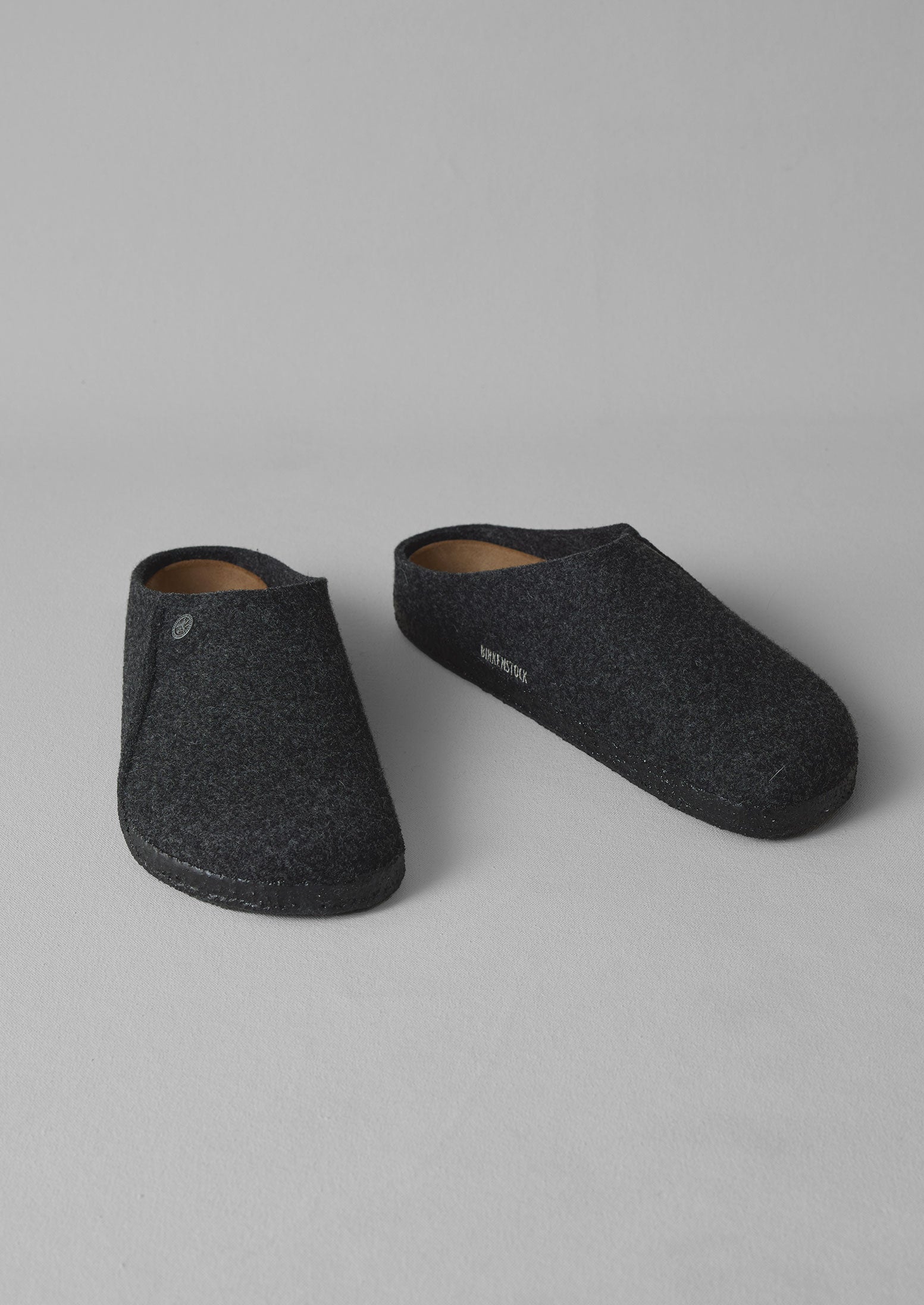 Birkenstock Zermatt Slippers in Anthracite