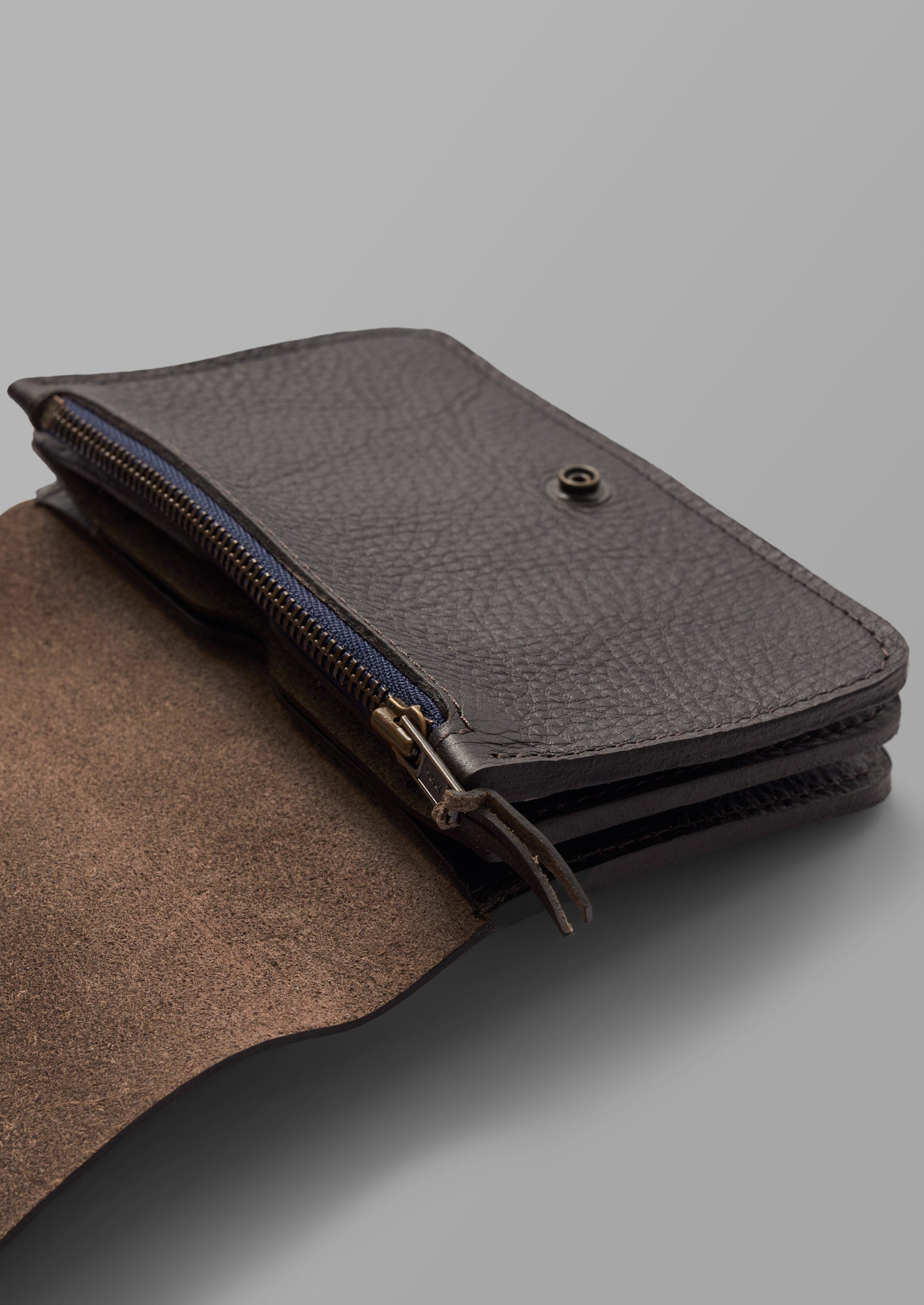 Bleu De Chauffe Brown Leather Wallet – Premium Men's
