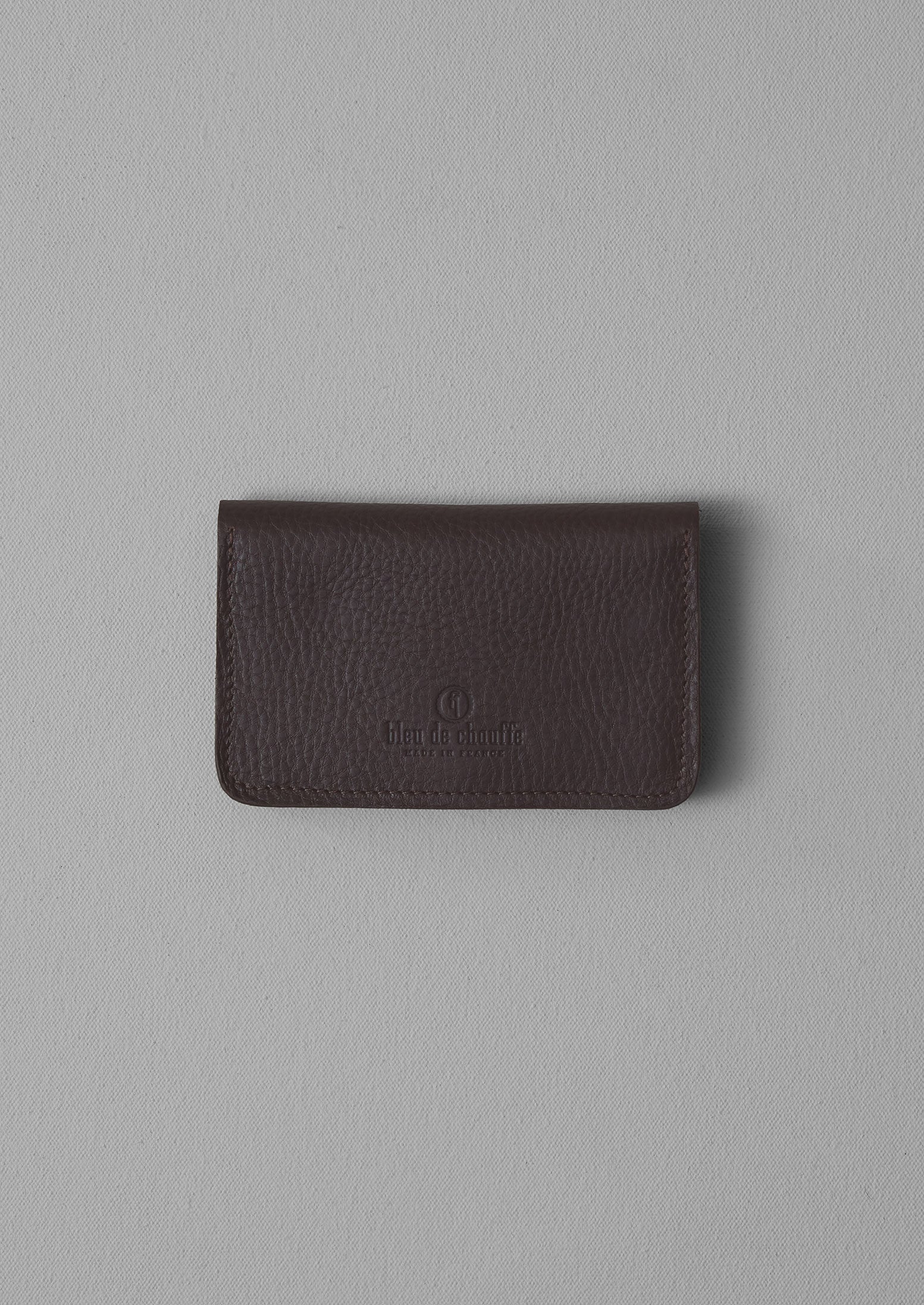 Bleu De Chauffe Brown Leather Wallet – Premium Men's