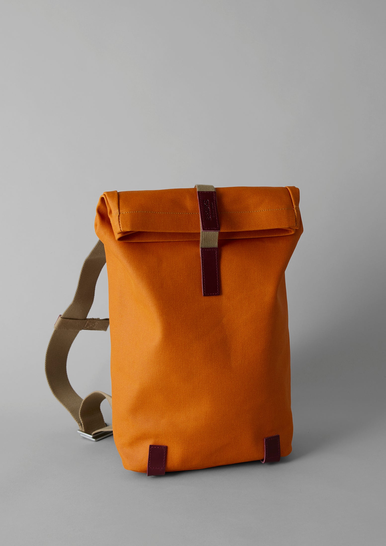 Brooks England Goose Beak Roll Top Backpack