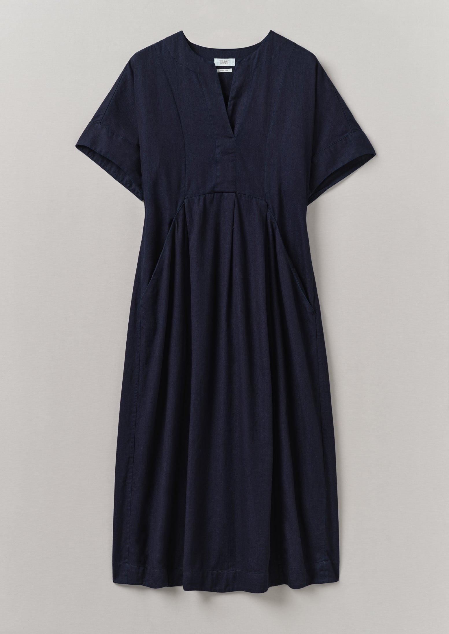 Indigo Twill Dress by Bryn
